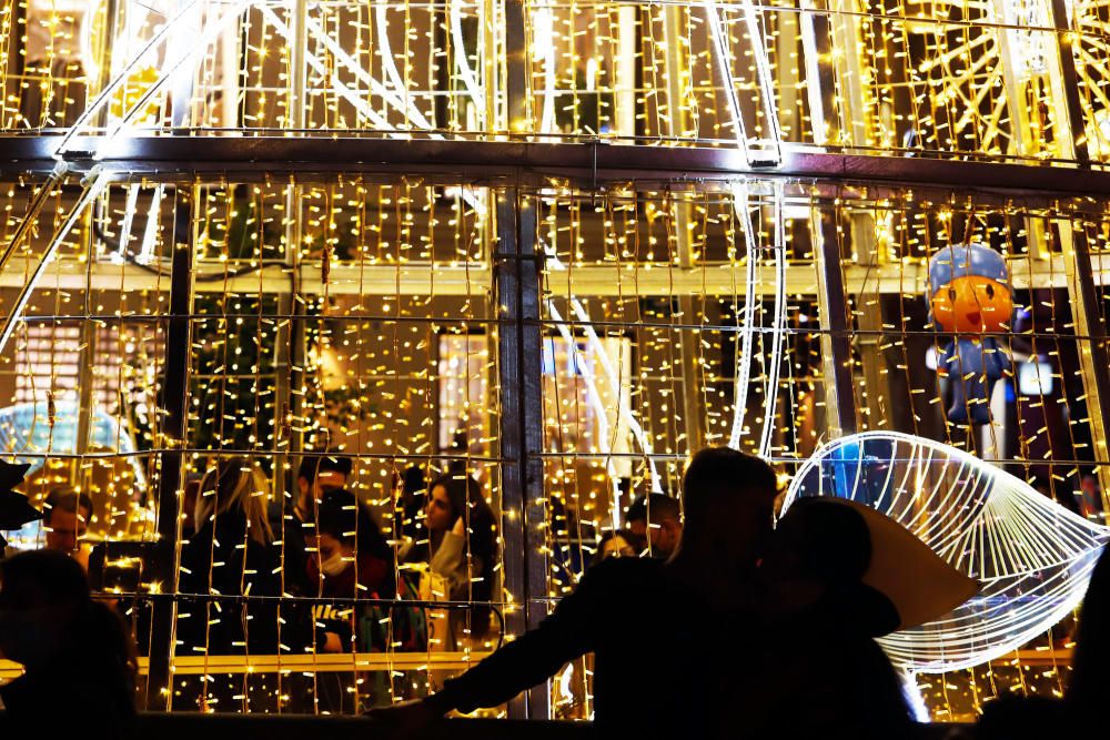 Encendido de las luces de Navidad del Centro de Málaga