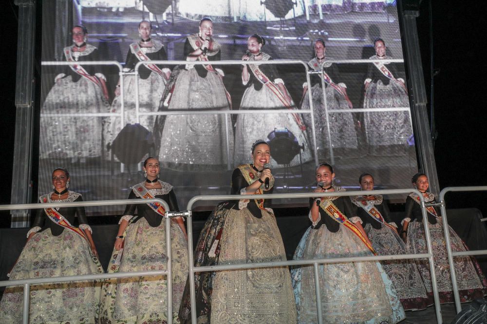 Mascletà nocturna de las fiestas de Elche