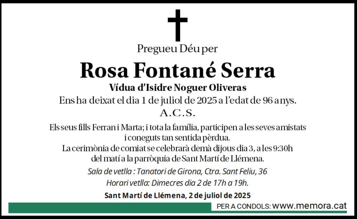 Rosa Fontané