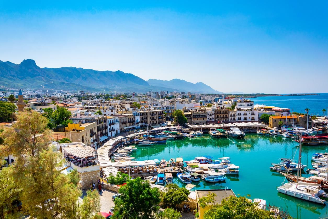 Puerto de Kyrenia, en Chipre.