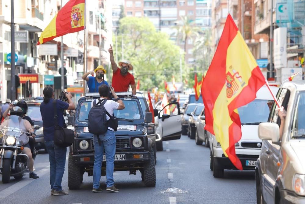 Manifestación contra el Gobierno de Sánchez