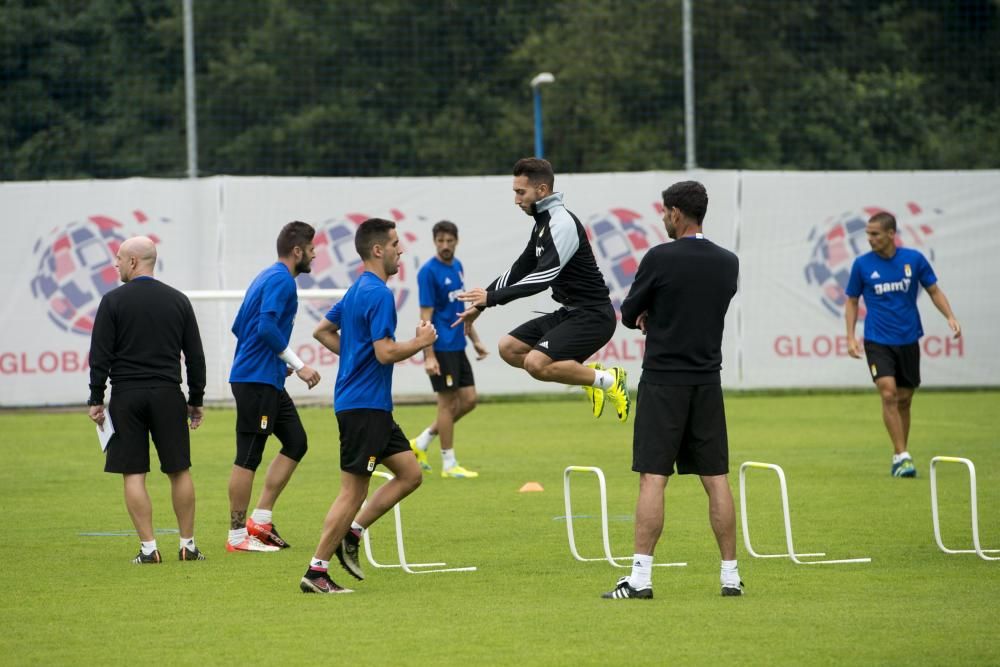 Entrenamiento del Real Oviedo