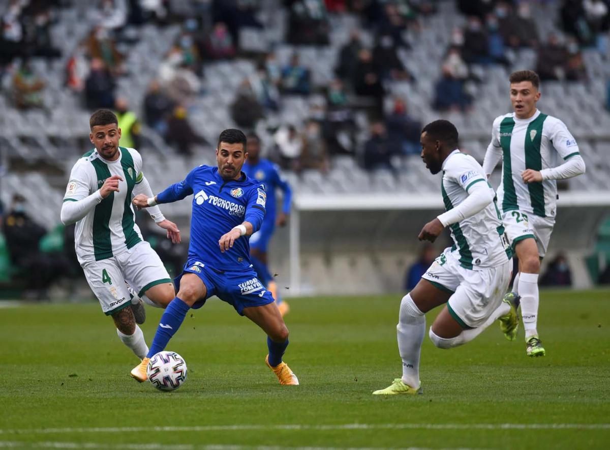 Las imágenes del Córdoba CF-Getafe de Copa del Rey