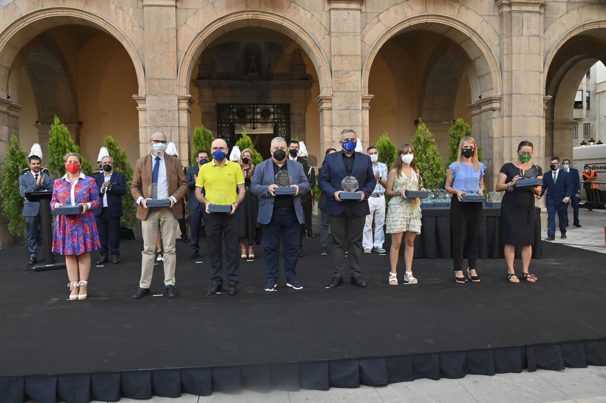 Las imágenes del homenaje a las víctimas del covid