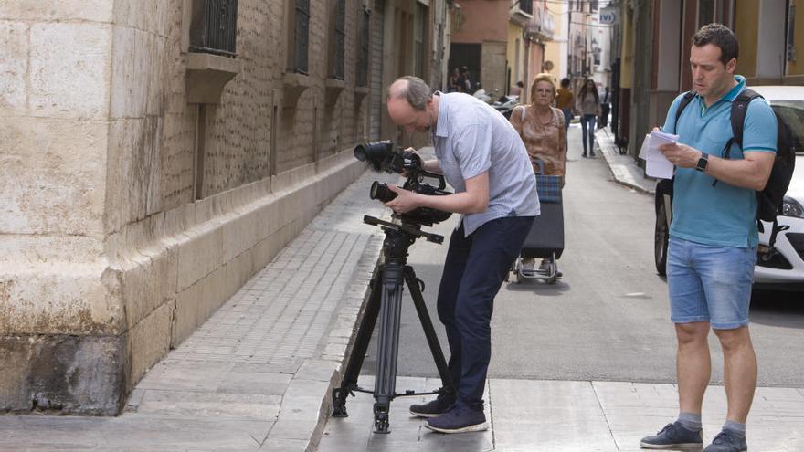 Un canal internacional graba en Xàtiva para difundir su patrimonio