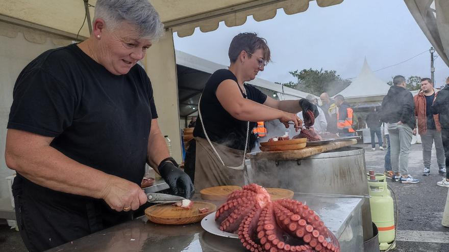 Pulpo y vino en San Simón