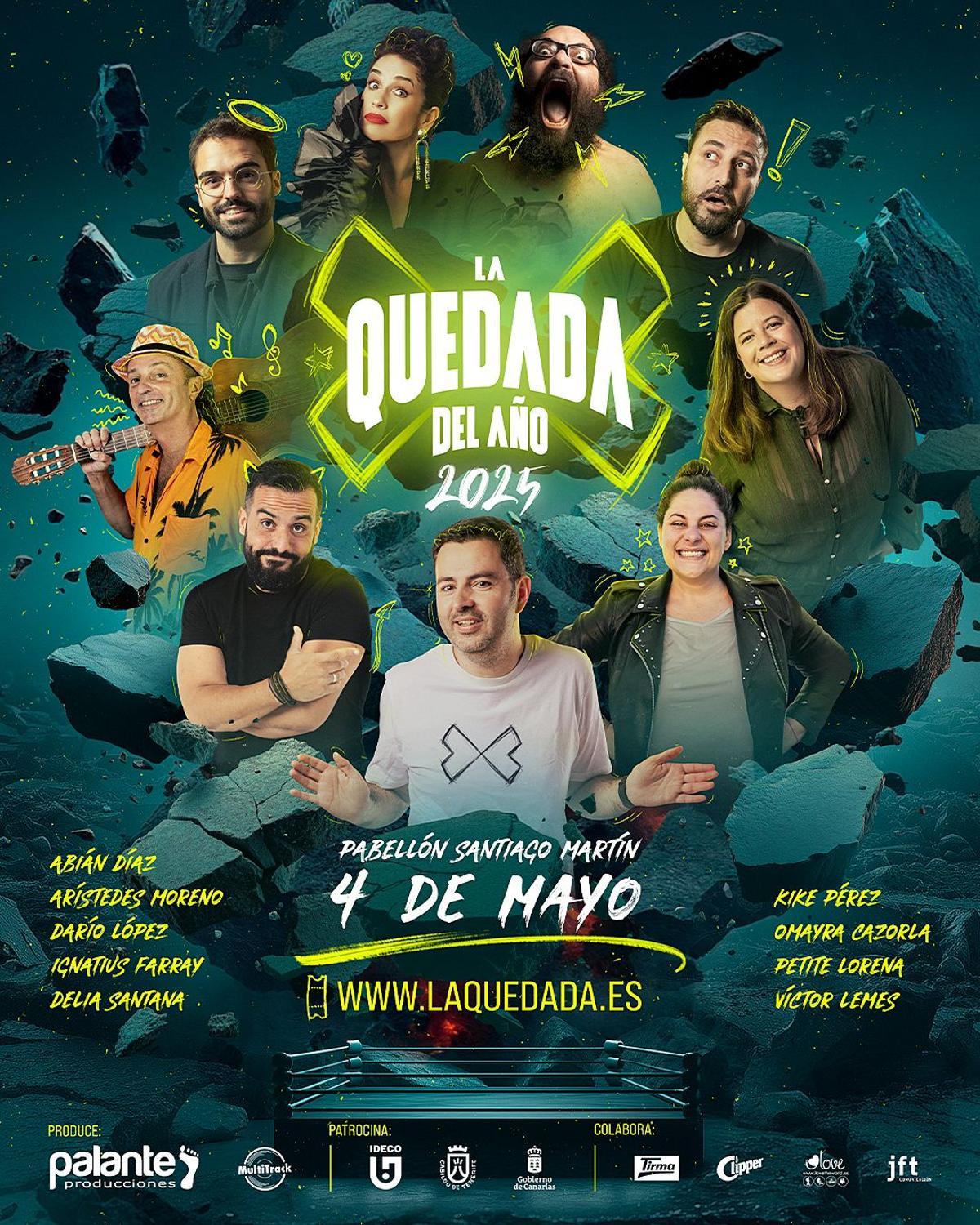 Cartel de la Quedada del Año 2025.