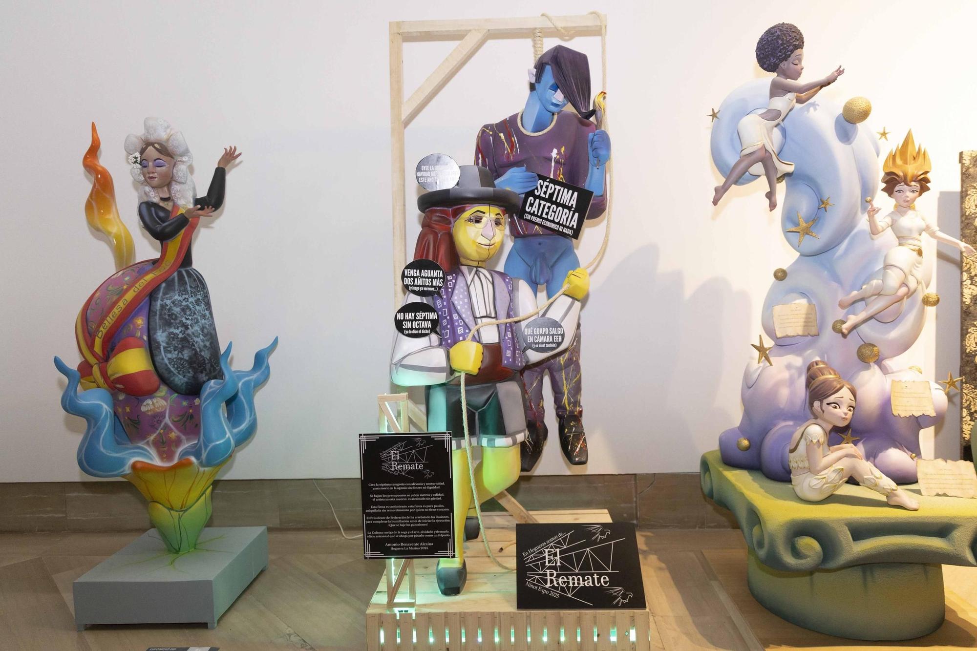 La exposición del Ninot, un homenaje a Pedro Luis Sirvent