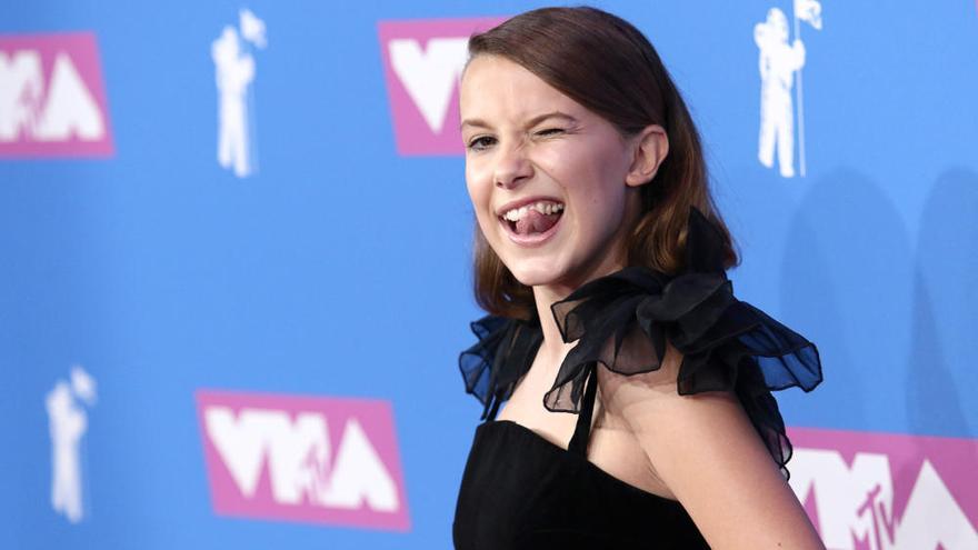 La actriz Millie Bobby Brown.