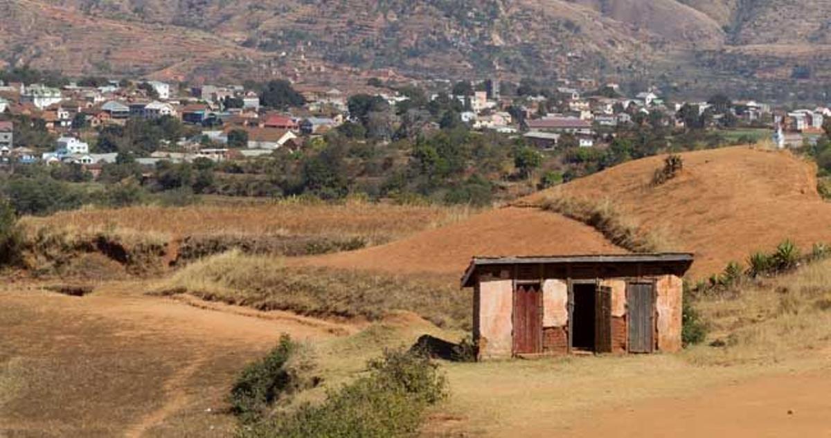 Aseos en Madagascar, África