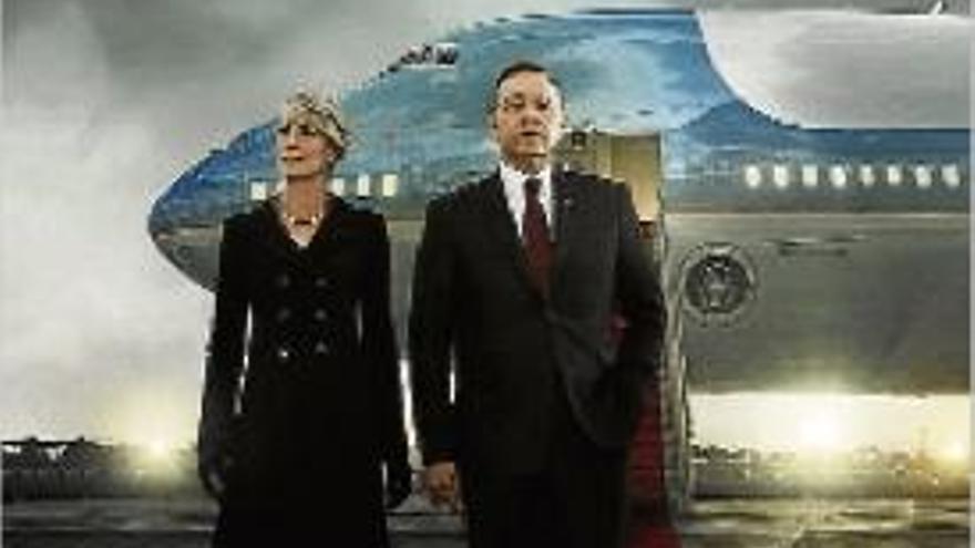 Robin Wright i Kevin Spacey protagonitzen &quot;House of Cards&quot;
