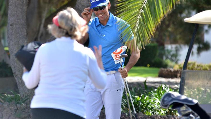 El golfista Rafael Cabrera Bello