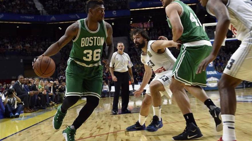 El Madrid se ahoga en la marea verde de Boston (96-111)