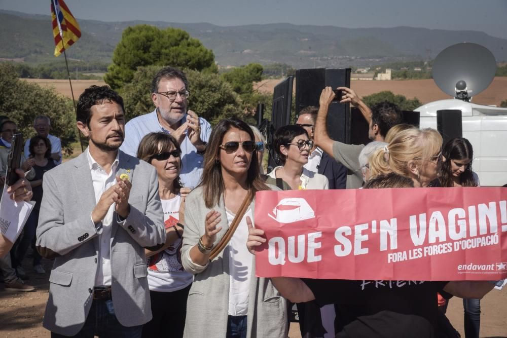 Acte institucional de Junts per Catalunya a Lledon