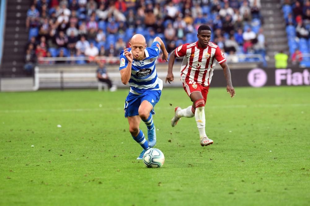 El Dépor empata en Riazor ante el Almería