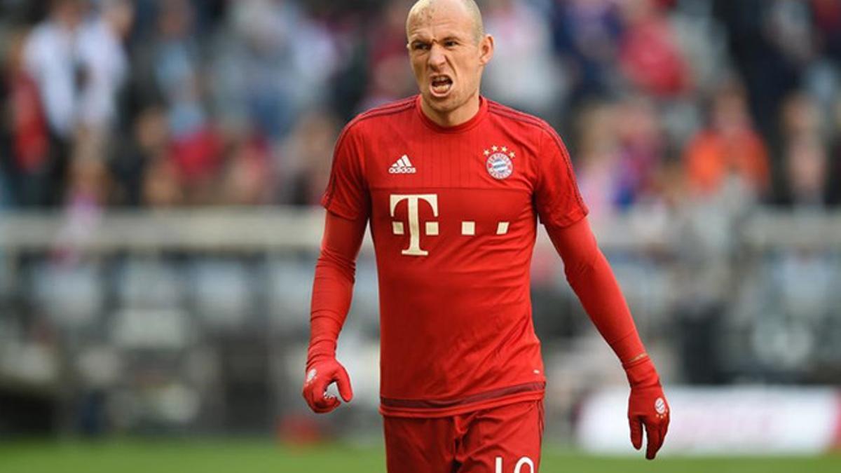 Robben no tiene asegurada su permanencia en el Bayern