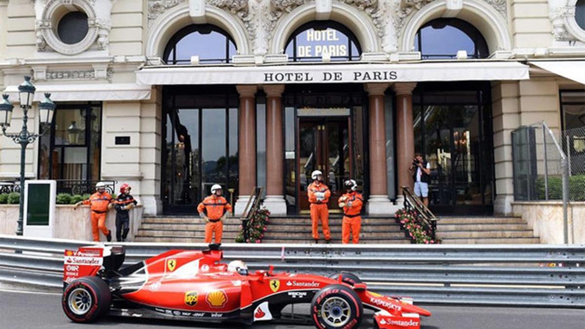 Vettel manda de momento en Mónaco