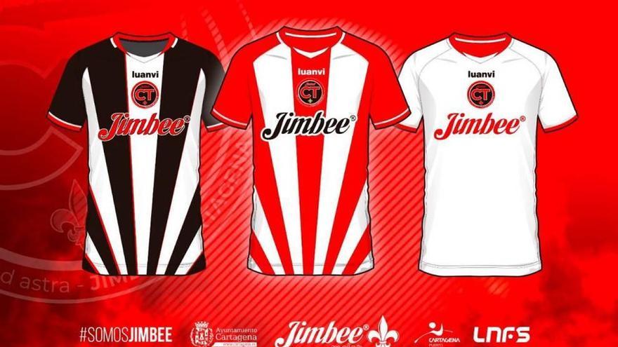 El Jimbee hace un guiño al Cartagena en su camiseta