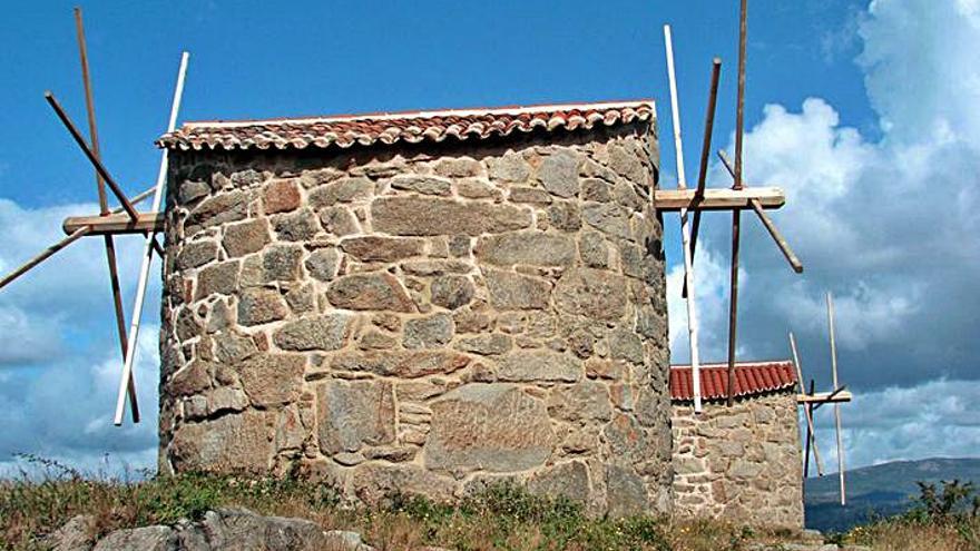 Molinos de viento de Tras da Veiga