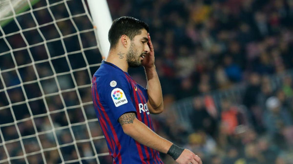 Suárez no tuvo su día