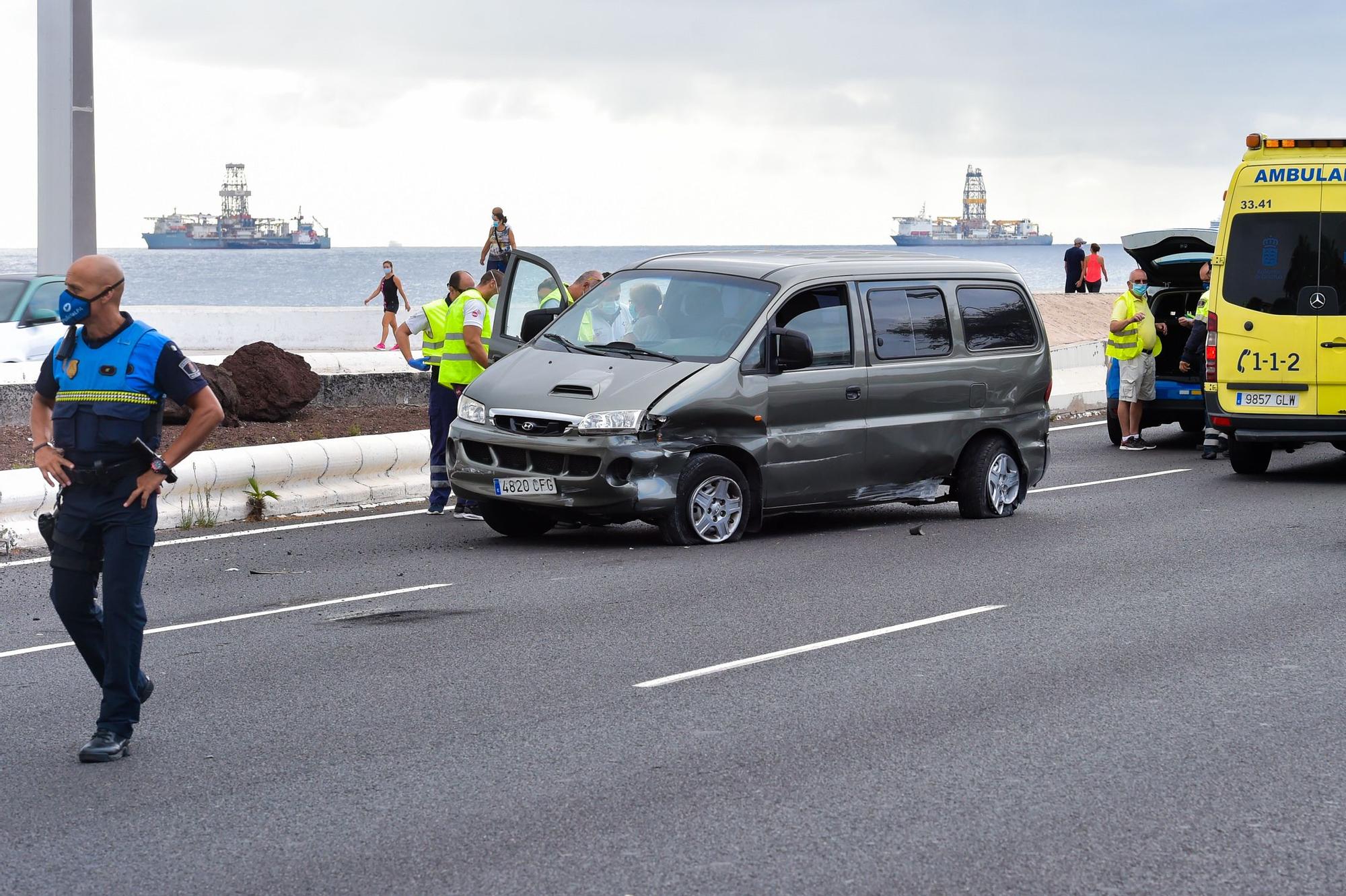 Accidente en la Avenida Marítima