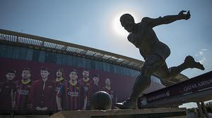 El president blaugrana, Sandro Rosell, valora l’acord de patrocini firmat amb Qatar Airways.