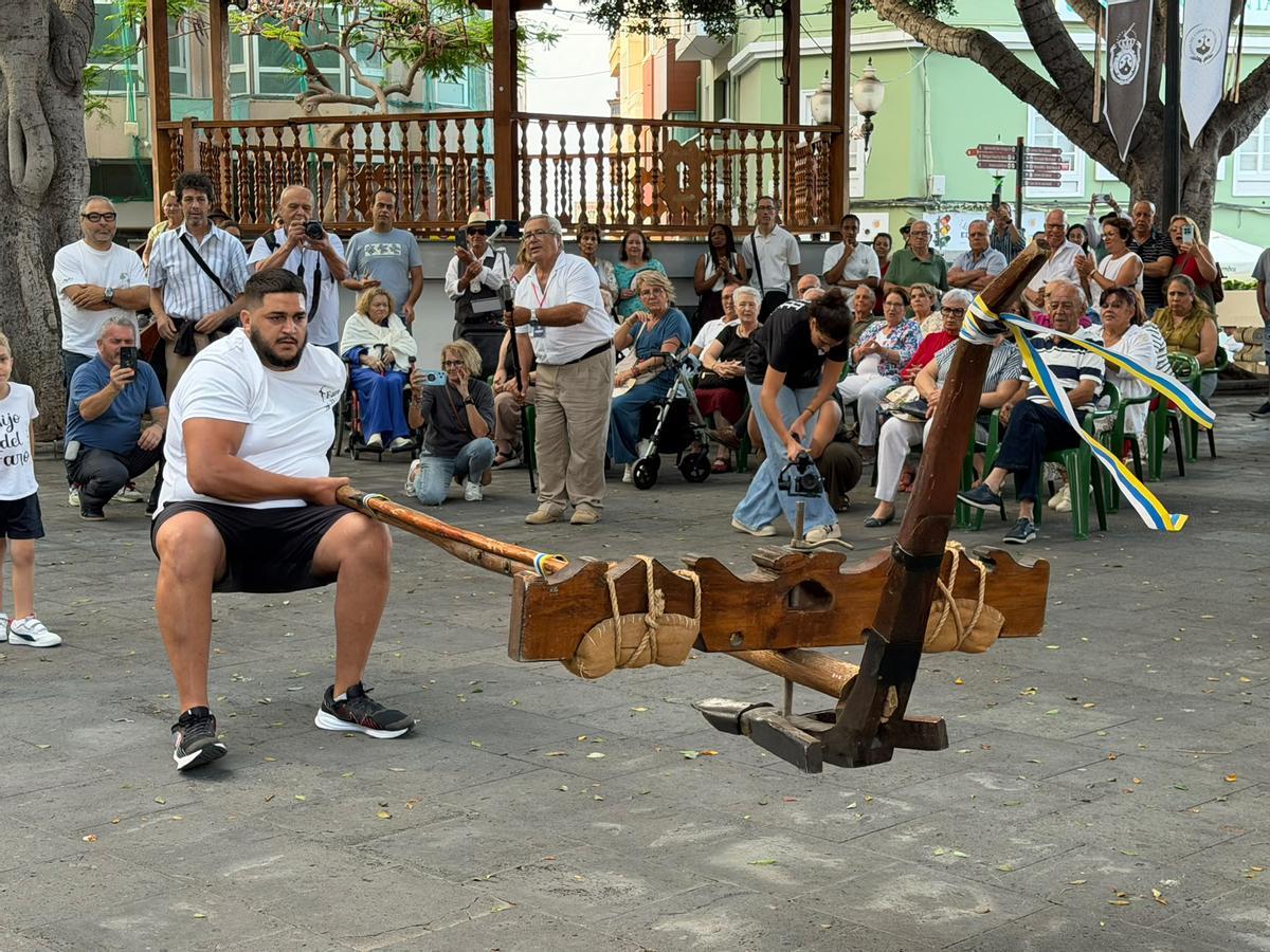 Romería del Carmen en el barrio de San Gregorio, en Telde