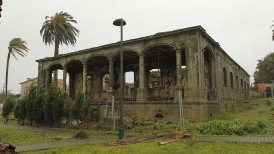 El caserón de Finca Solita, en la parroquia de Alcabre.  // R. Grobas