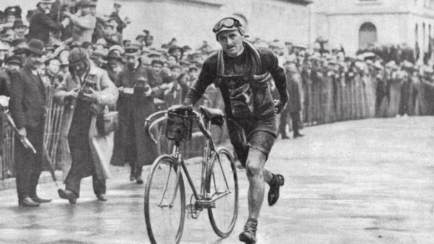 La muerte en la trinchera del primer extranjero que ganó el Tour