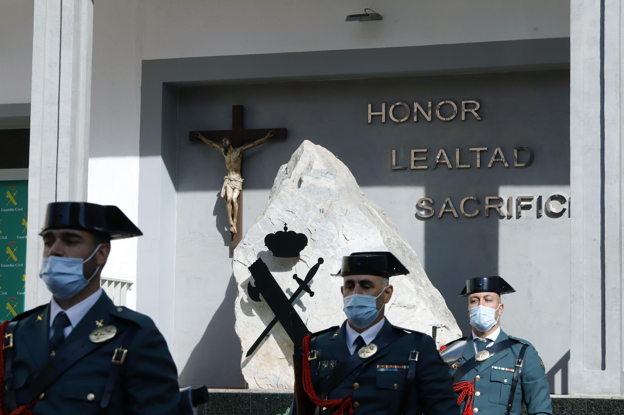 Toma de posesión del coronel Roberto Blanes de la Comandancia de la Guardia Civil de Málaga