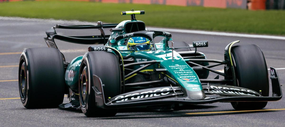 Ferbando Alonso ha terminado abandonando en el sprint de China