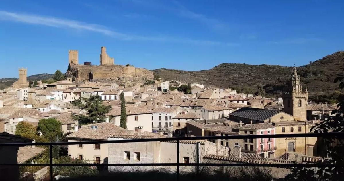 Panorámica de Uncastillo, municipio de la comarca de las Cinco Villas