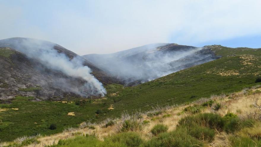 El incendio del Valle del Jerte entra en fase de estabilización