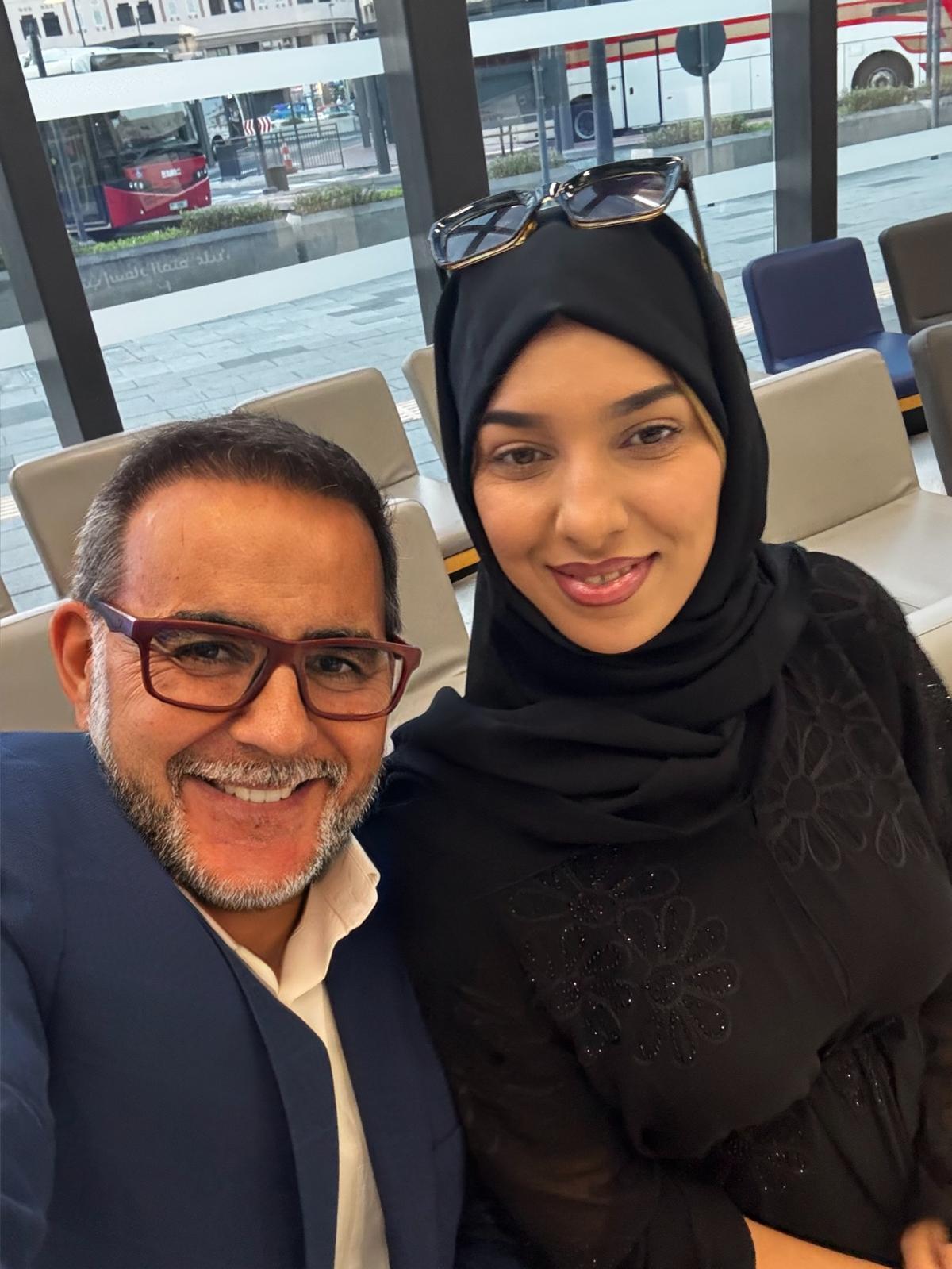 Santiago y Khadijá.