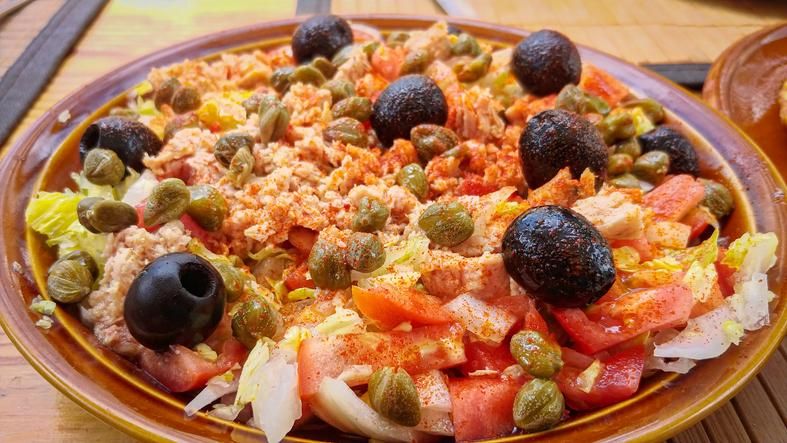 La pipirrana es una ensalada perfecta para aplacar los calores veraniegos en Jaén.