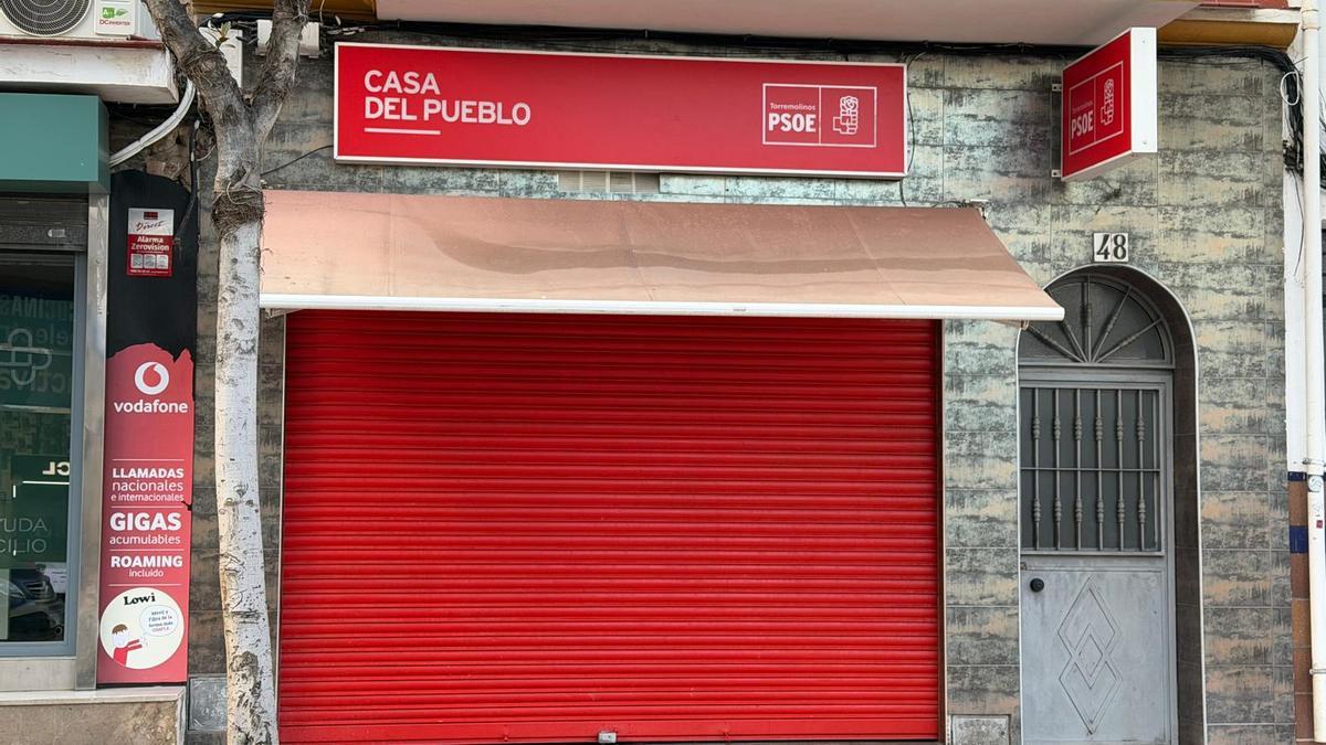 Imagen de la Casa del Pueblo de Torremolinos en la que tiene su sede el PSOE.