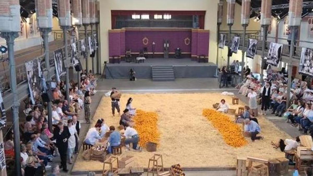 Una actividad celebrada en el Magatzem de Ribera, en una edición anterior de la feria.
