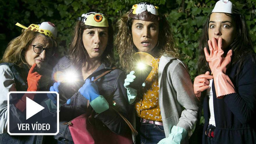 Mamen García, Malena Alterio, Toni Acosta y Nuria Herrero.
