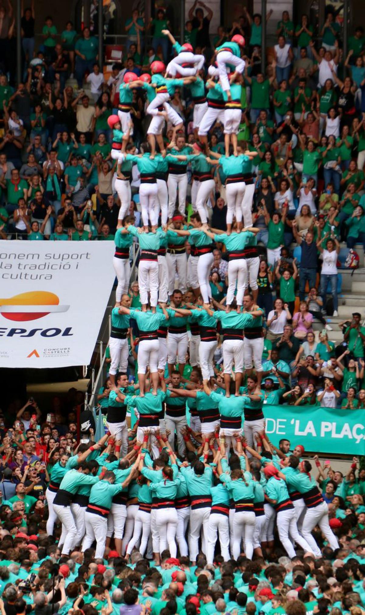 Els Castellers de Vilafranca revaliden el títol a Tarragona