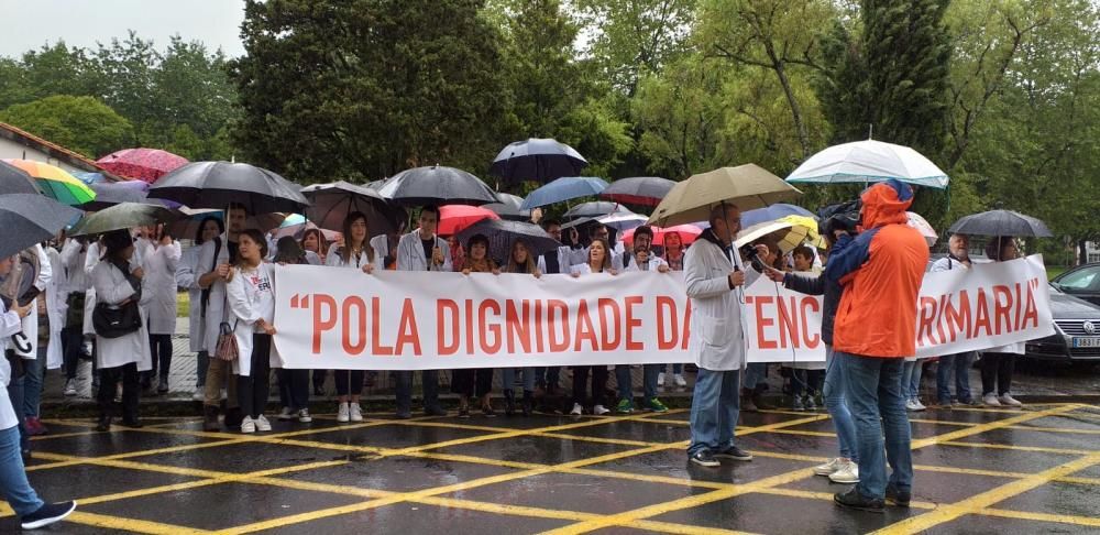 Las imágenes de la huelga de Primaria en Galicia