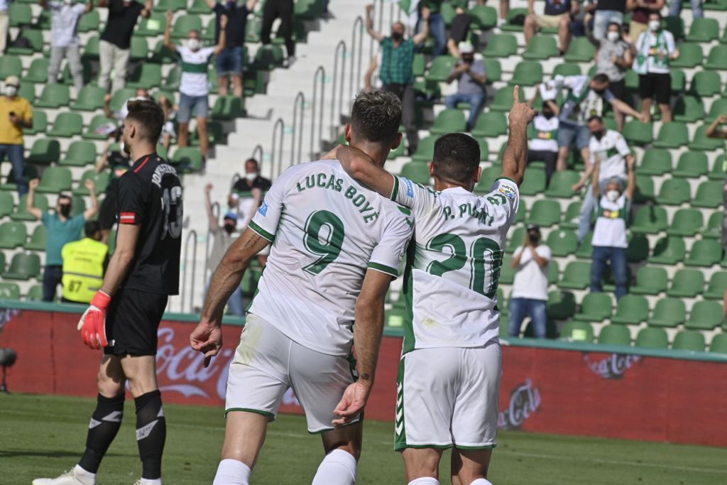 Las imágenes del Elche - Athletic de Bilbao