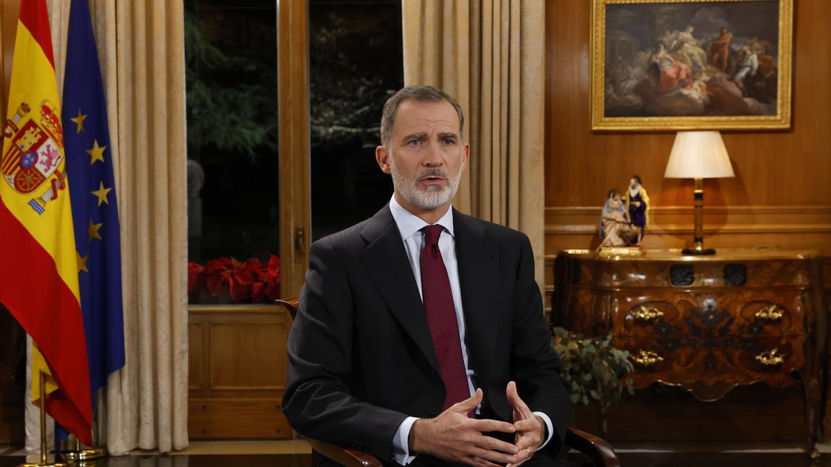 Discurso íntegro del mensaje de Navidad del rey Felipe VI