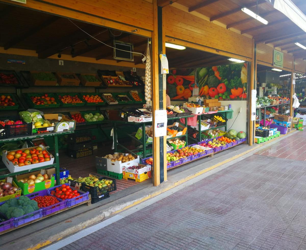 Mercadillo de Santa Brígida.