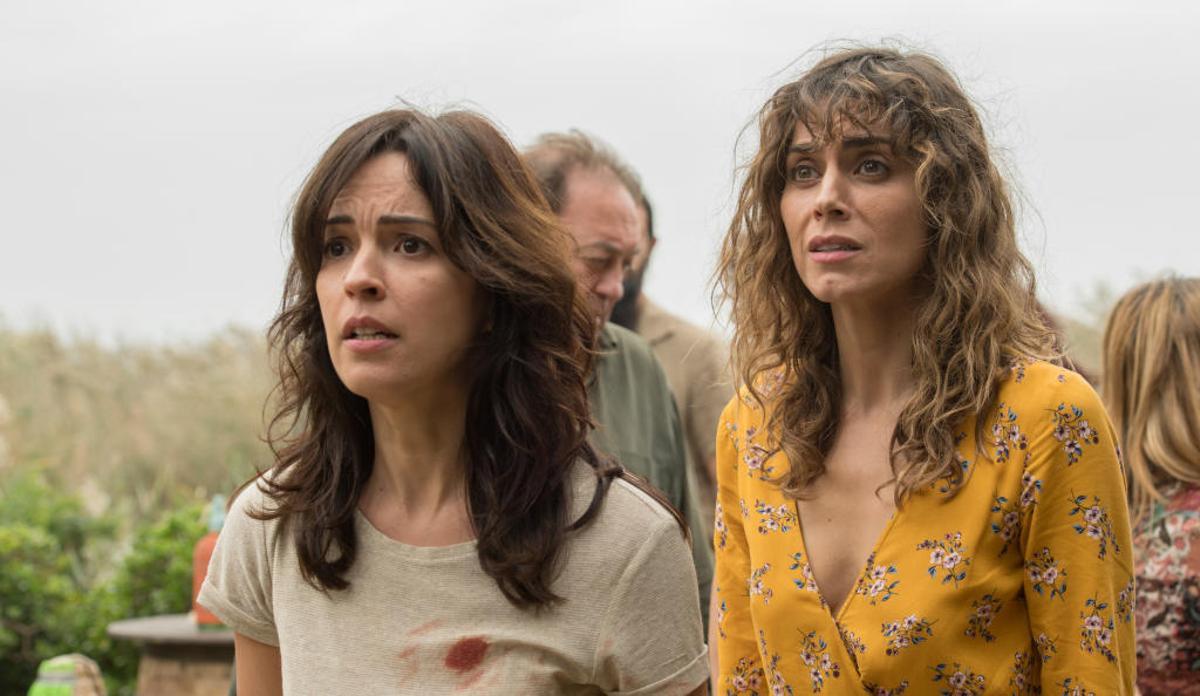 Verónica Sánchez e Irene Arcos, protagonistas de 'El Embarcadero'.