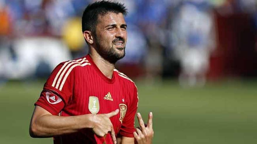 David Villa: &quot;El estilo de Nolito se parece al mío&quot;