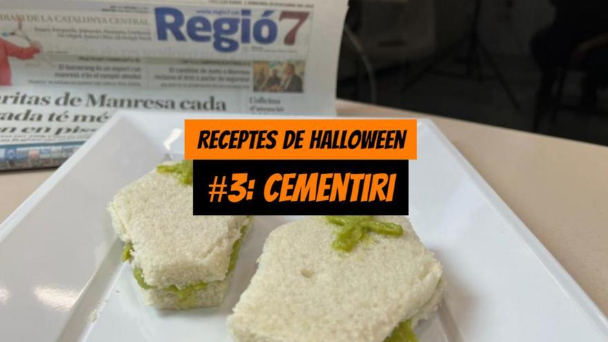 Receptes de Halloween: Cementiri de pa amb guacamole