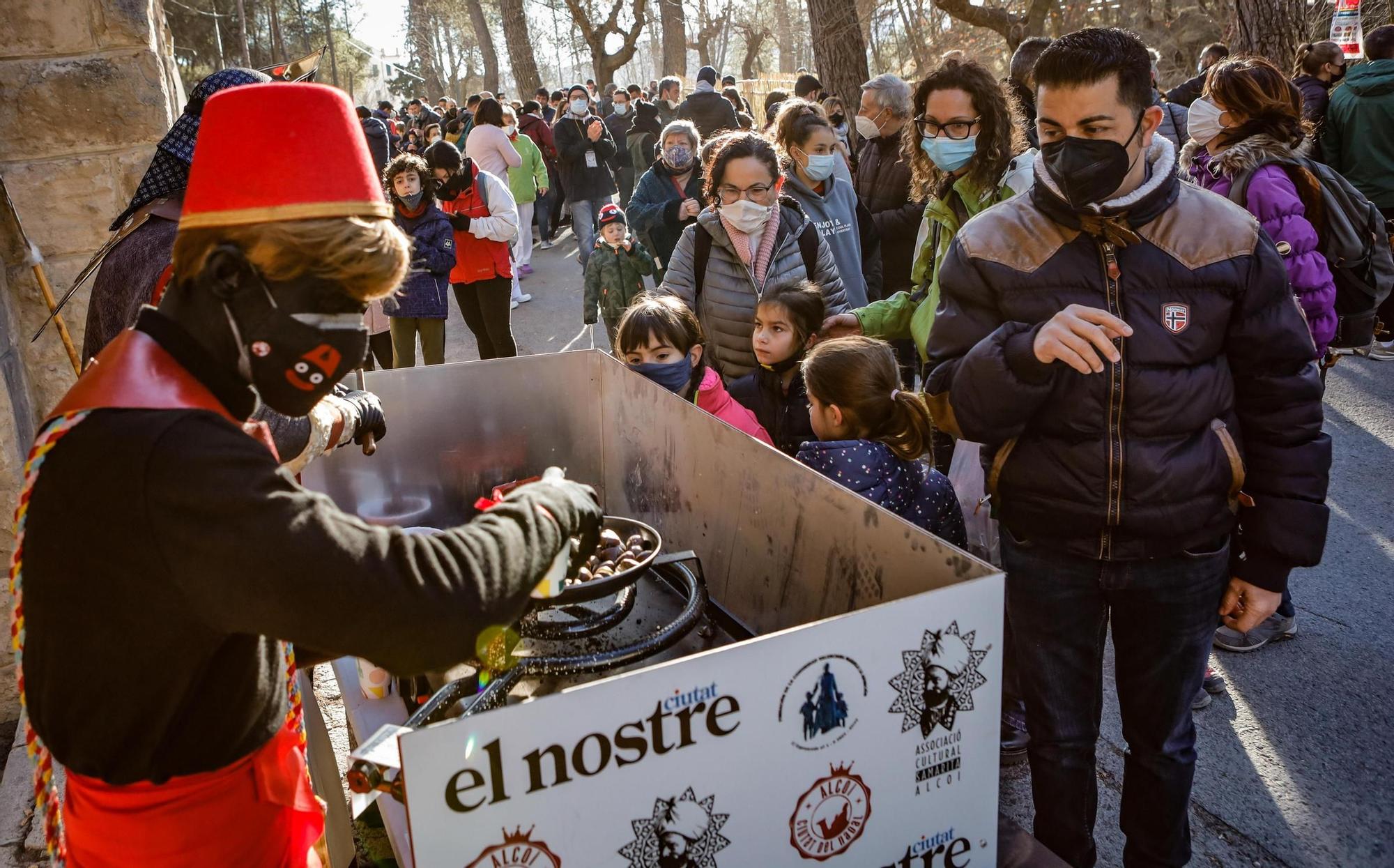 El Campamento Real prepara la llegada de los Reyes Magos a Alcoy