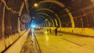 El túnel de la Rovira seguirá cerrado en sentido mar hasta finales de febrero