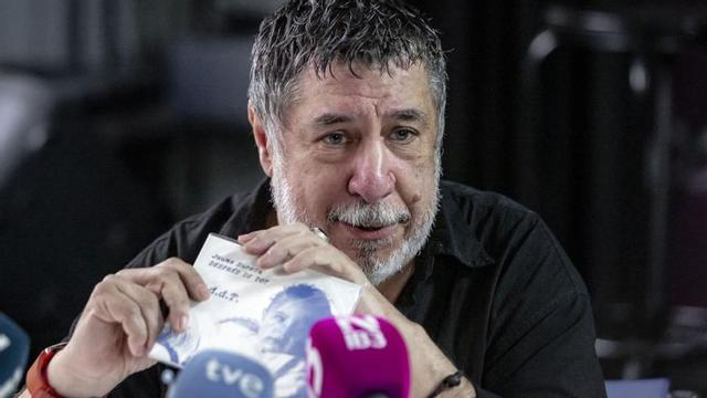 Jaume Sureda,en Xocolat, presentando su último trabajo discográfico. |