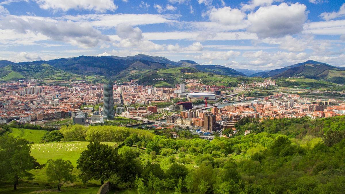 Bilbao desde las alturas